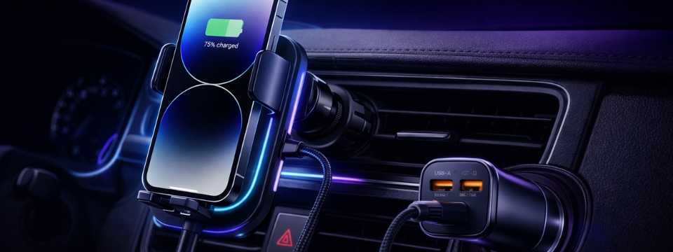 Držáky s nabíjením (combo)_casezone.cz